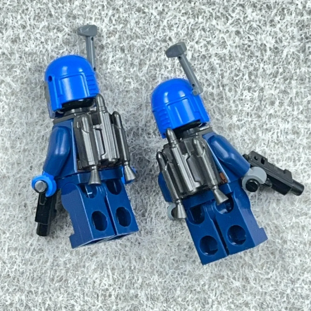 LEGO Star Wars Mandalorian Warrior & Nite Owl Minifigures 75373 Blue Set